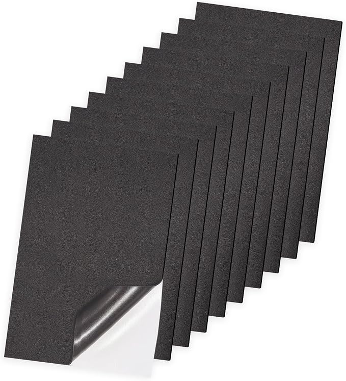 Adhesive Foam Sheets, 7x11.3 Inch Craft Eva Foam Sheets, 2mm Thick 10 Pcs