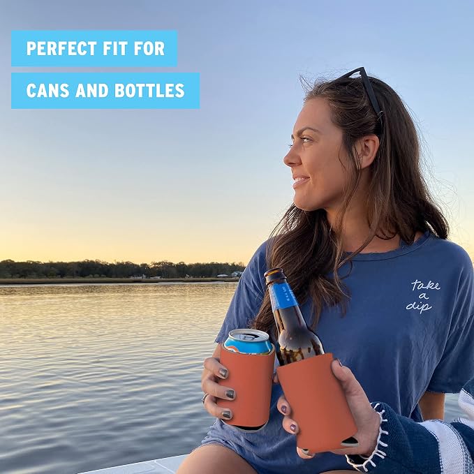 Blank Beer Can Coolers Sleeves Soft Insulated Beer Can Coolies