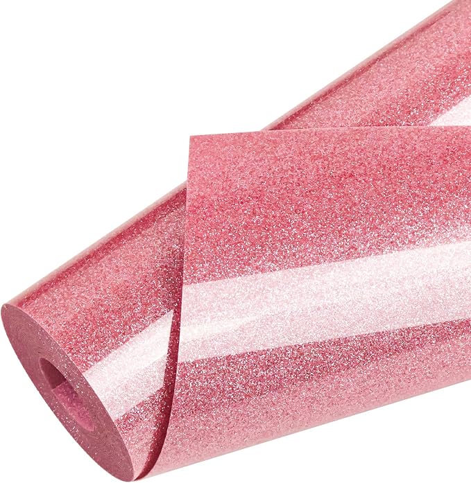 Glitter HTV Heat Transfer Vinyl, Sparkle HTV Compatible