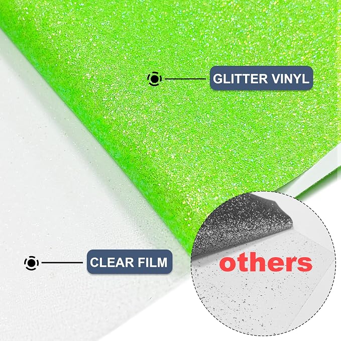Neon Green Heat Transfer Vinyl 12" x 8 ft HTV