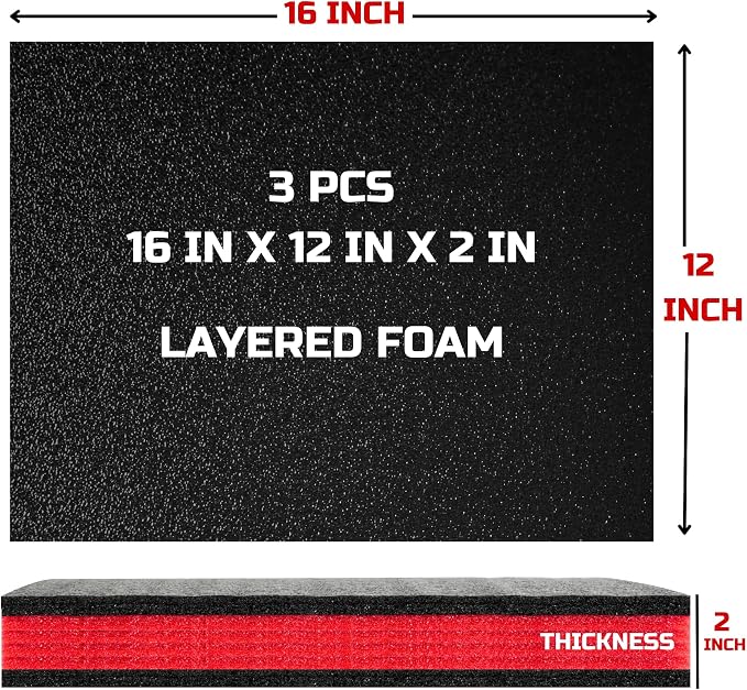 ONREVA Tool Box Foam, Foam Inserts