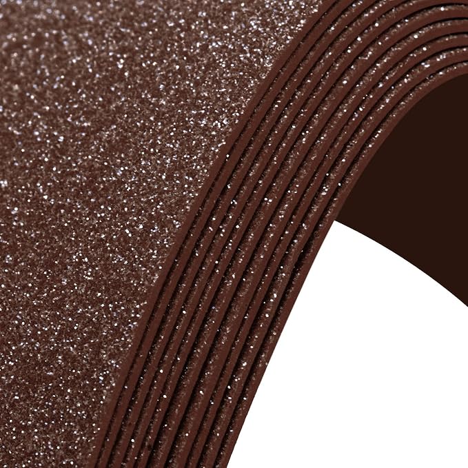 10 Pack Glitter Foam Sheets Craft 8 x 12 inch | Sparkles Foam Paper