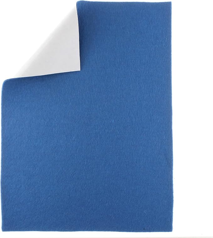 HBC Merino Wool Blend Felt Crafting Sheets Adhesive Backed