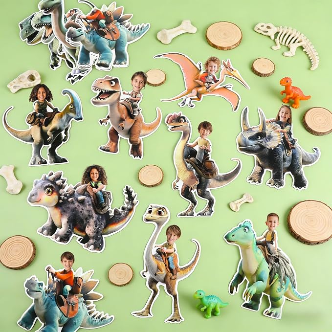 48 Set Dinosaur Classroom Decorations Cutouts