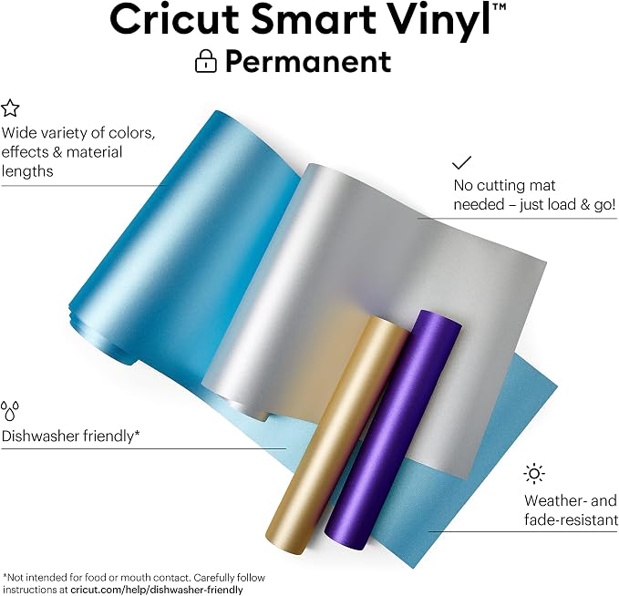 Cricut Smart Permanent Vinyl Shimmer Gold