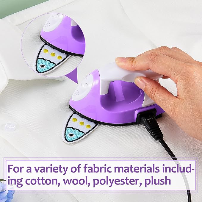 Honoson Mini Craft Iron Mini Heat Press Small Iron 3.93 x 2.36 x 2.76 in