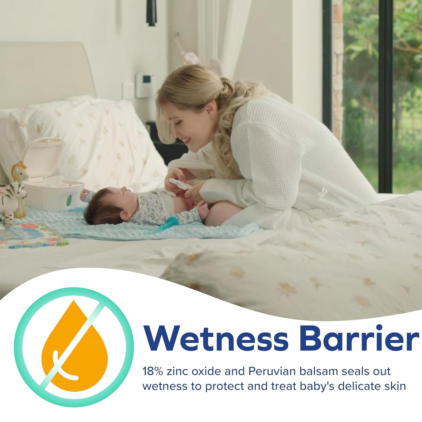 Dr. Talbot's Baby Diaper Rash Ointment - 4 oz - Zinc Oxide Skin Protectant with Peruvian Balsam - Treats and Prevents Rash