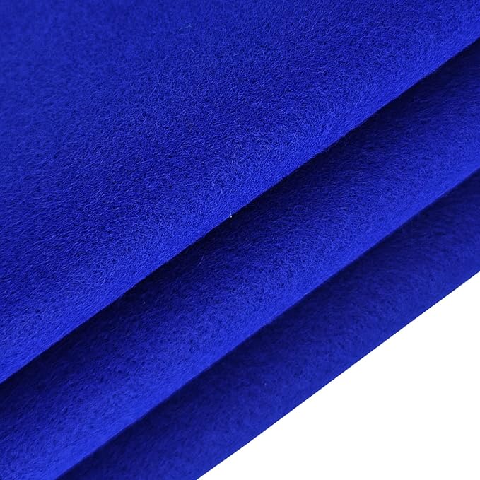 Jtnohx Color Felt, 1 Square Yard Felt Fabric, 1.4mm Thickness Flexible Craft