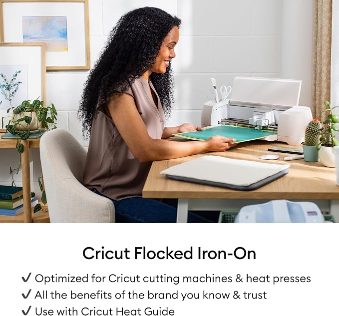 Cricut® Flocked Iron-On, Classics Sampler - 12 in x 12 in | HTV Heat Transfer