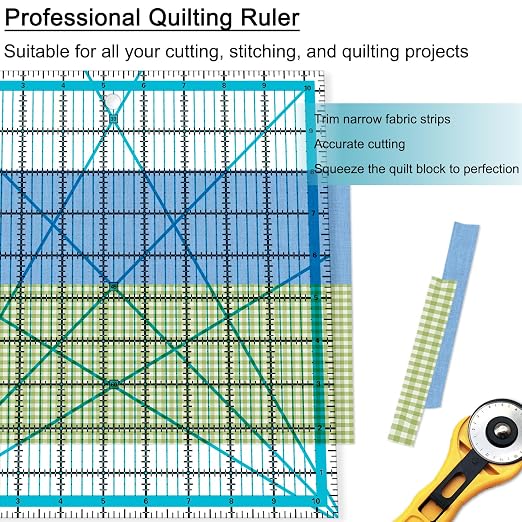 Quilting Rulers 4 Square Ruler Quilting Templates, Quilting Ruler Acrylic Rulers
