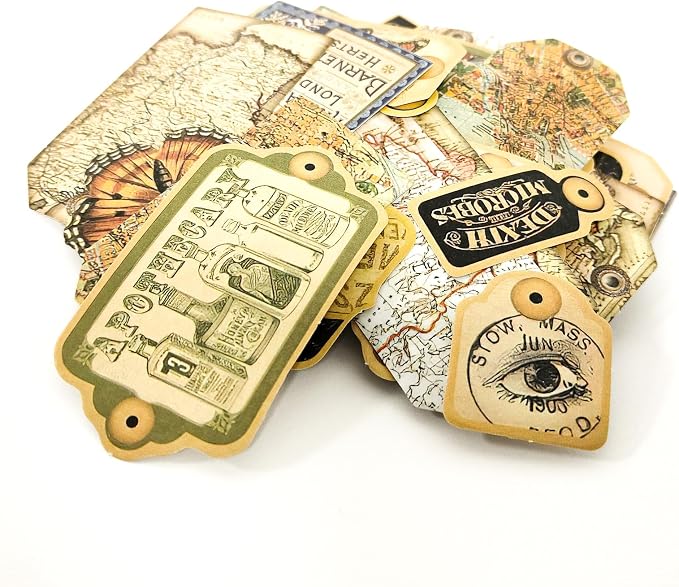 PRSTINCOL 116Pcs Vintage Stickers