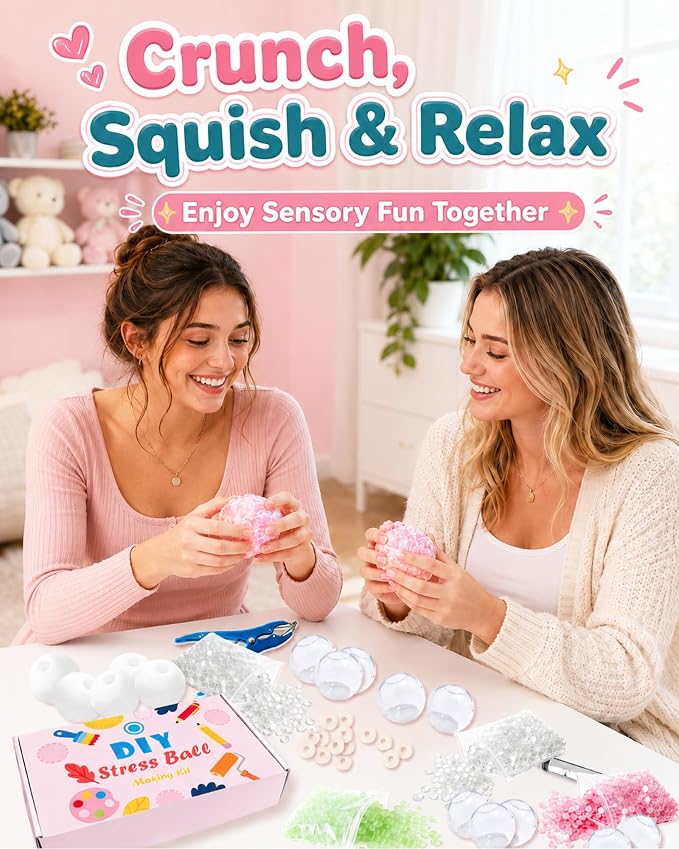 TXGSDXS DIY Squishy Making Kit – Create Your Own Squishy Stress Balls