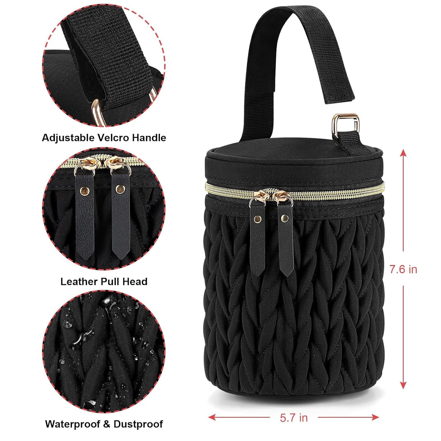Accmor Breastmilk Cooler Bag, Insulated Baby Bottle Cooler Tote Bags for Nursing Mom Daycare