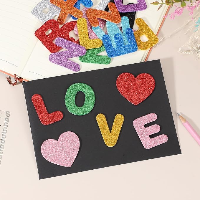 PATIKIL Alphabet Foam Stickers