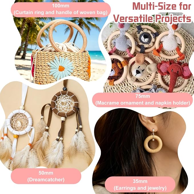 4 inch/3 inch/2 inch/1.4 inch, DIY Jewelry Making, Pendant Connectors, Wall