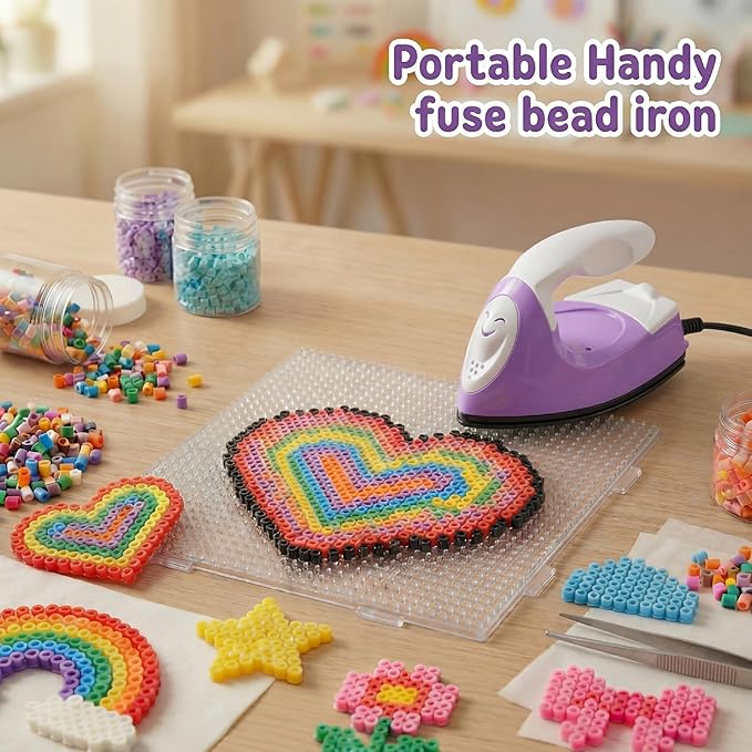 Honoson Mini Craft Iron Mini Heat Press Small Iron 3.93 x 2.36 x 2.76 in