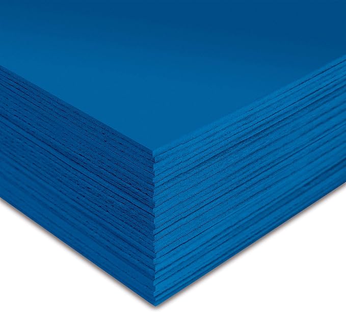 Better Office Products Blue EVA Foam Sheets, 30 Pack, 2mm Thick, 9 x 12 Inch