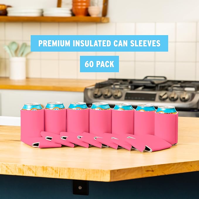Blank Beer Can Cooler Sleeves Soft Insulated Beer Can Coolies