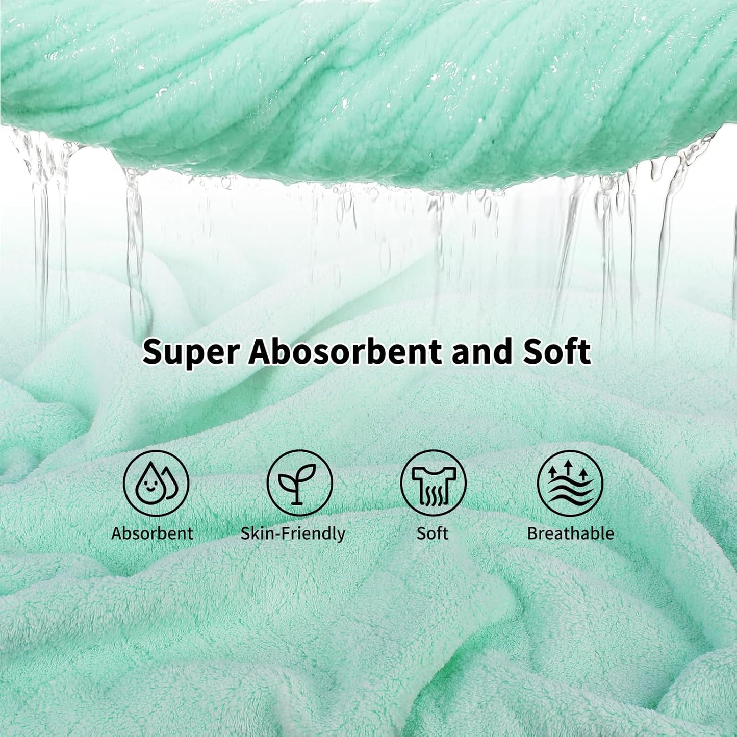 Toddler Bath Towel Hooded Kids Towel Bath Baby Towels with Hood for Boy Girl 0-5 Years, 2-Pack Soft Absorbent Baby Bath Towels Toddler Towels, Large Thick 50''x32'' Kids Hooded Towel for Toddlers