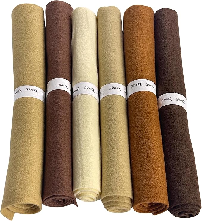 FabricLA Craft Felt Fabric Rolls