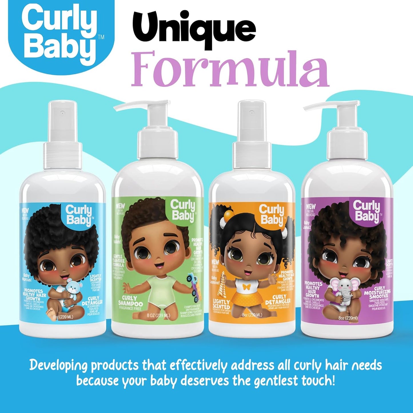 Body Wash - Gentle Moisturizing Baby Wash for Sensitive Skin & Hair, Tear-Free, Dermatologist-Tested, Light Clean Scent, Cruelty-Free, Perfect for Newborns & Infants - 16 oz
