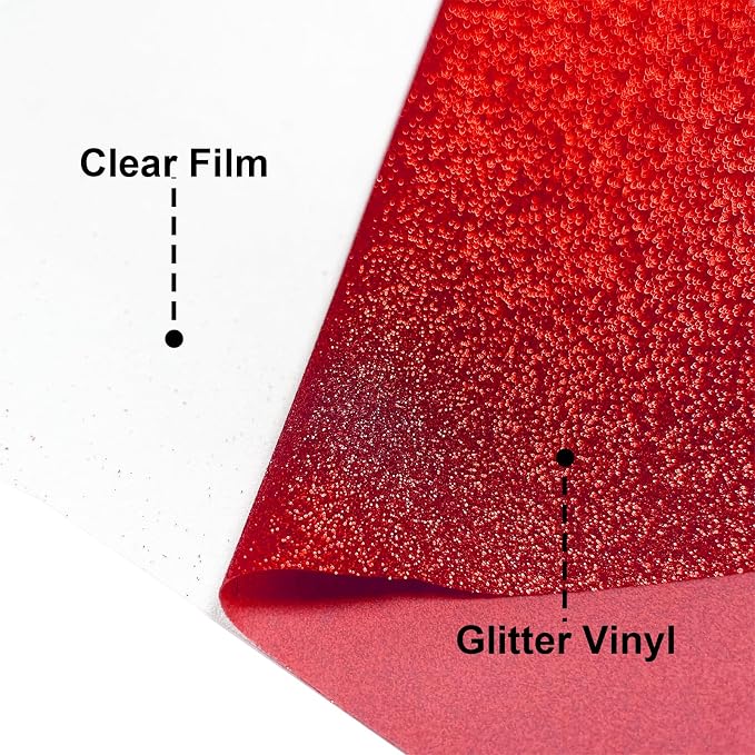 Glitter Puff Heat Transfer Vinyl, 12in X 5ft Iron on Vinyl | 3D Puff, Wash No