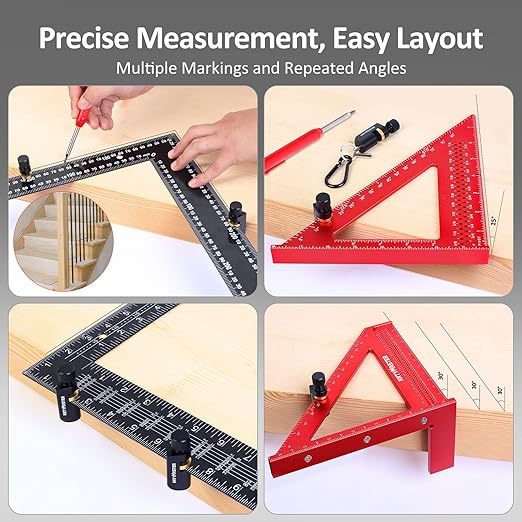 ArtyMaster Stair Gauges with Rubber Pad – Stair Gauges
