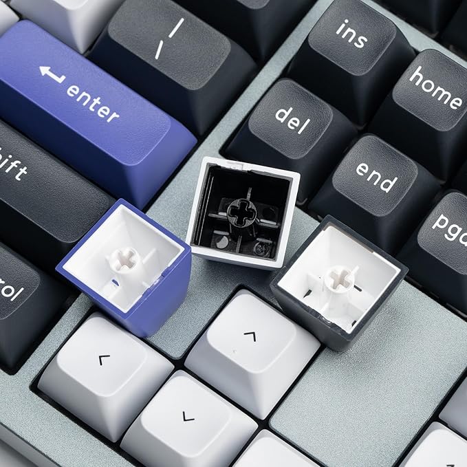 Keychron Q6 Pro Full Aluminum Wireless Bluetooth Custom Mechanical Keyboard for Mac Windows Linux, Full-Size QMK/VIA Programmable Knob KSA Double-Shot PBT Keycap Hot-Swappable K Pro Red Switch-Grey
