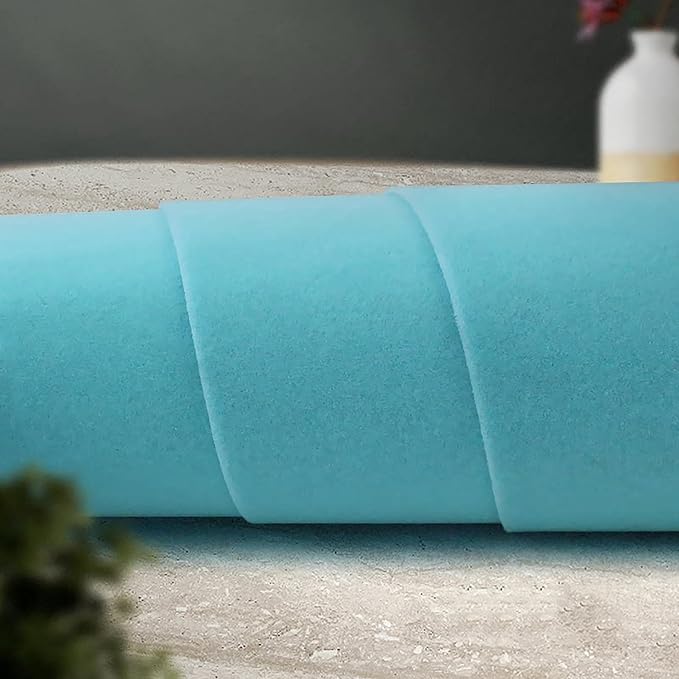 Mint Green Large Size Self Adhesive Soft Velvet Drawer Liner DIY Fabric Felt
