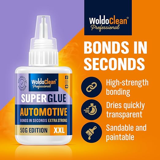 WoldoClean Super Glue for Cars and Trucks 50g