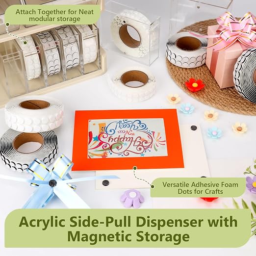 400 PCS 1mm Double Sided Foam Dots