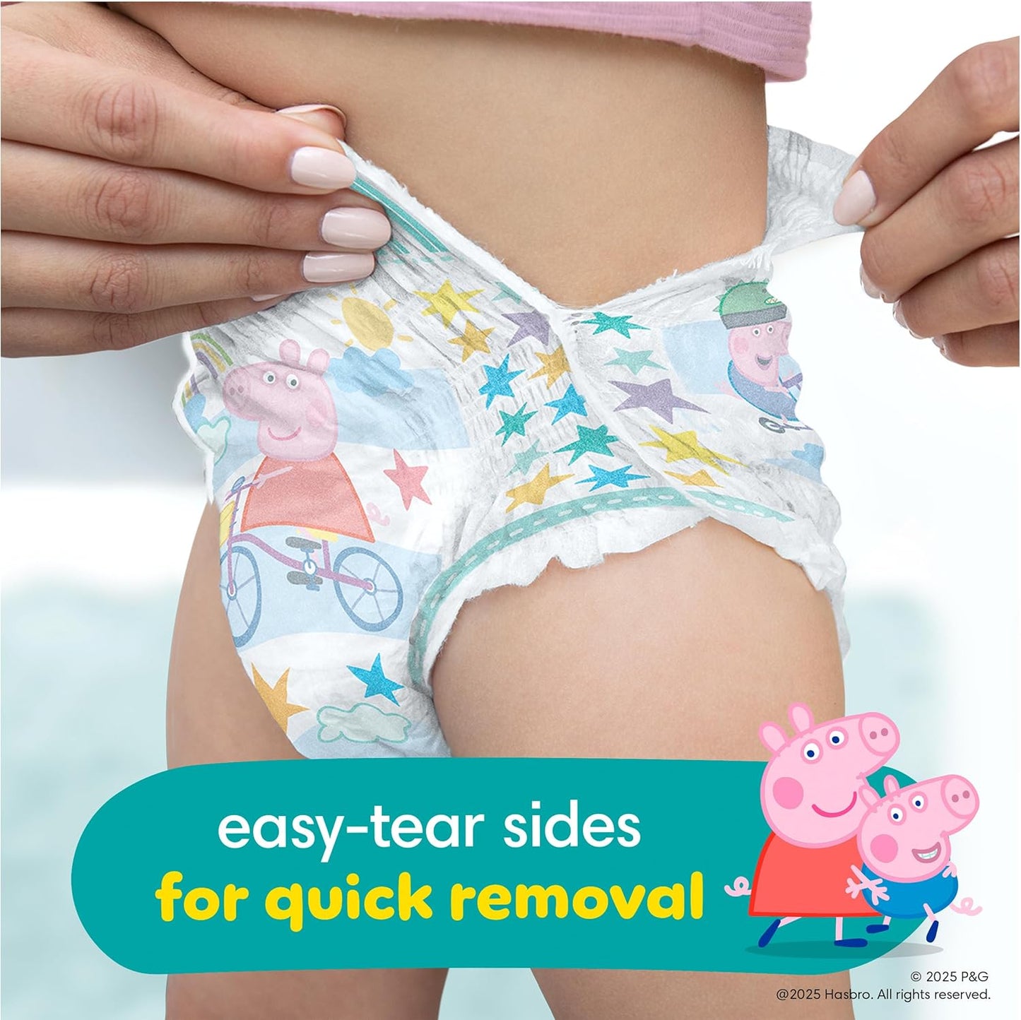 Pampers Training Pants - Easy Ups Girls & Boys - Size 4T-5T, 56 Count, Peppa Pig Potty Underwear (Packaging May Vary)
