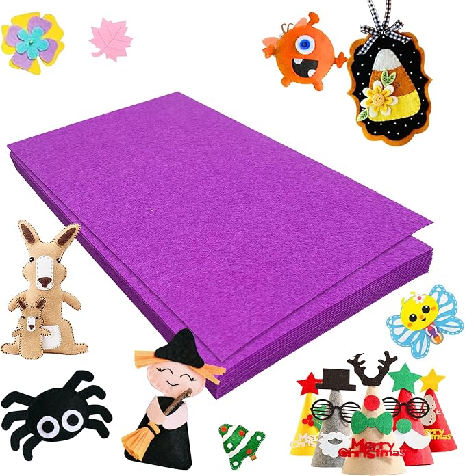 Jtnohx Felt for Crafts, Craft Felt Square for Sewing