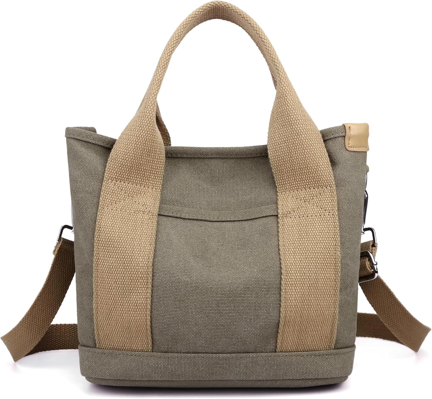 Small Tote Bag with Zipper Tote Bag for Women Canvas Crossbody Bag Shoulder Bag Satchel Hobo Bag Messenger Bag 2025