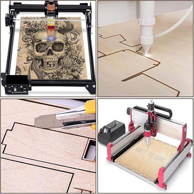 Unfinished Wood Pieces, Thin Plywood Wood Sheets