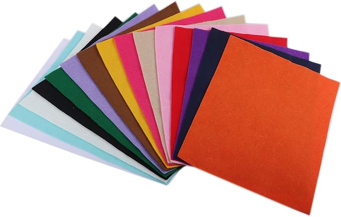 YYCRAFT Craft Soft Felt Sheets 9 Inch X 12 Inch
