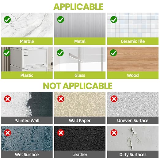 Double Sided Mounting Tape Heavy Duty, Damage Free, 0.39'' x 16.5 FT | Removable