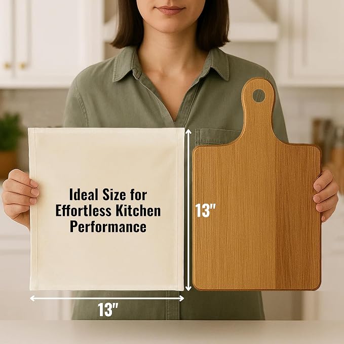 Dish Cloths Cotton| Kitchen Wash Cloth | Shop Towels Absorbent and Lint Free