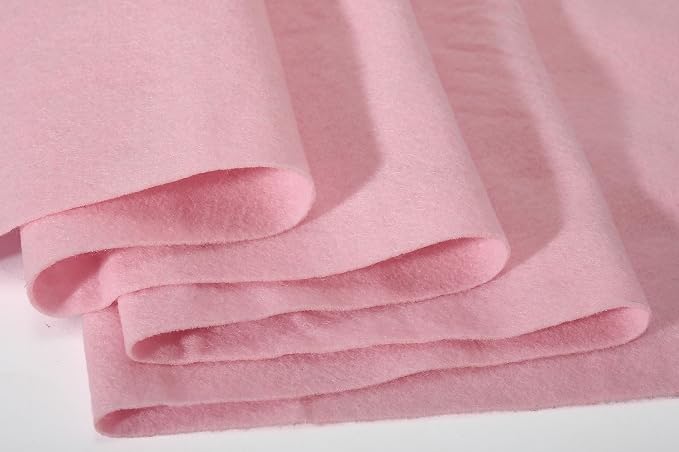 Soft Felt Fabric Sheets 1.6mm Thick Sewing Patwork Material Large Craft Felt