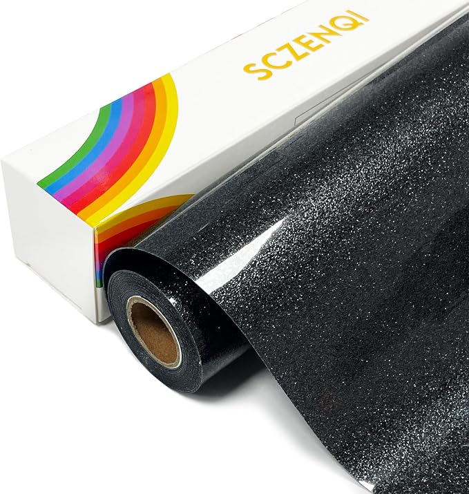 Glitter HTV Heat Transfer Vinyl Rolls