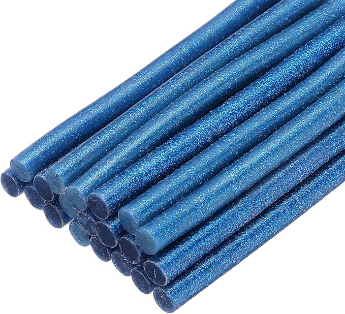 uxcell 20pcs Hot Glue Sticks for Glue Gun 7mm/0.28-inch x 4-inch Mini Hot Melt