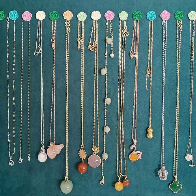 Cuttte 30pcs Decorative Flower Push Pins