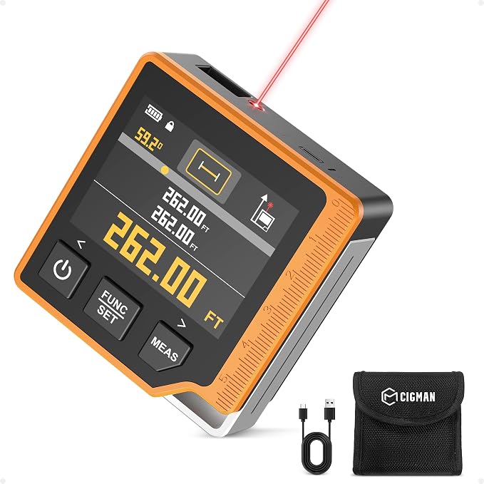 Laser Measuring Tool, 262ft Laser Measure