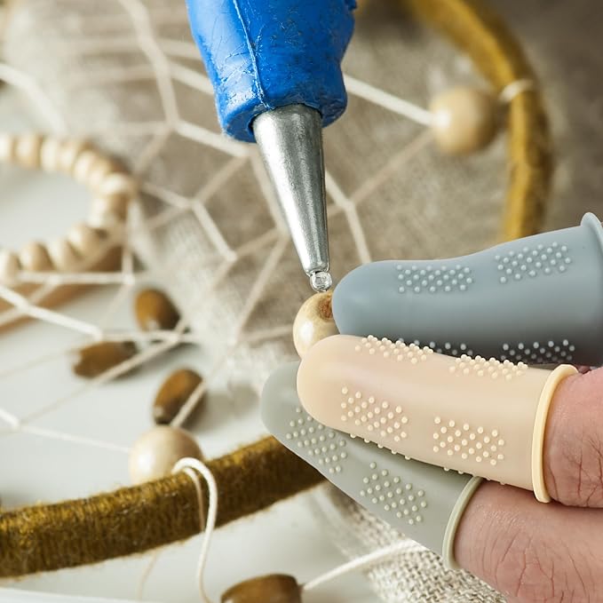 Mr. Pen- Hot Glue Gun Finger Protectors, Rubber Fingers Tips, Rubber Finger