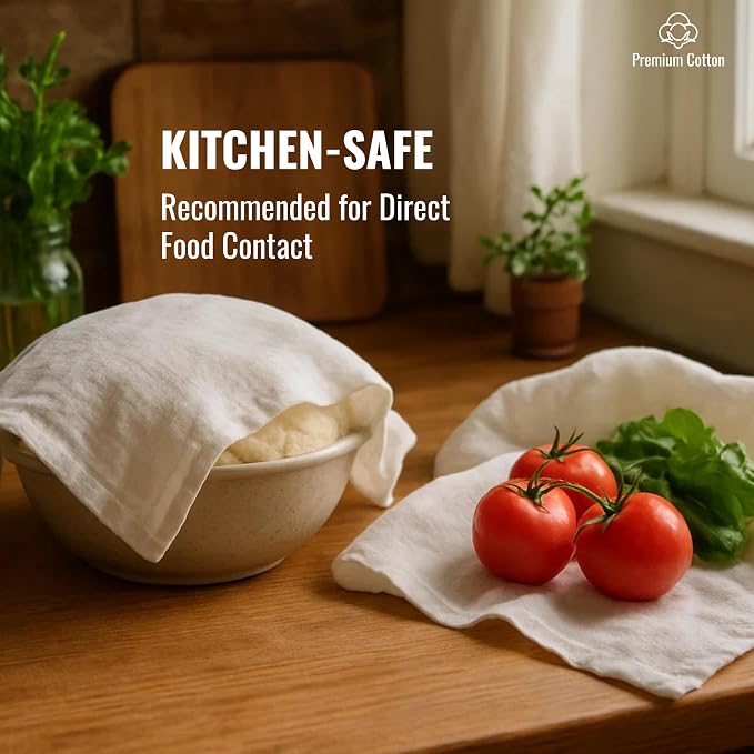 Dish Cloths Cotton| Kitchen Wash Cloth | Shop Towels Absorbent and Lint Free