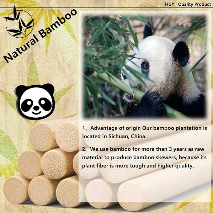 DaTpuik 3/4 x 48 Inch 5 PCS Dowel Rods Wood Sticks Wooden Dowel Rods