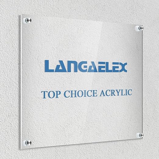 4 Pack 18x24 1/8" Clear Plexiglass Sheets