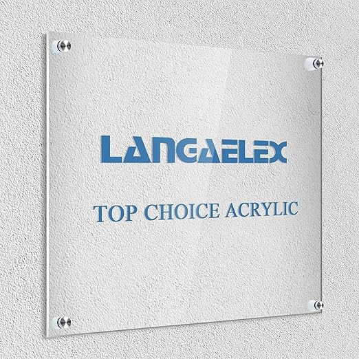 2 Pack 12x16 1/8" Clear Plexiglass Sheets