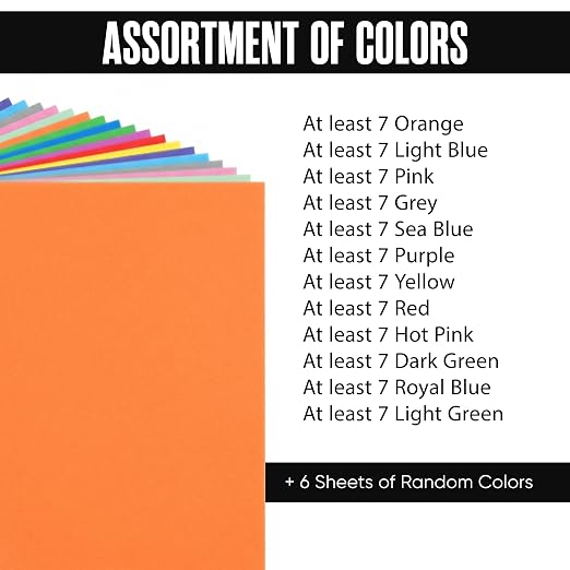 Foam Sheets for Crafts, EVA Craft Sheets Multicolor 6mm 90 Pack 9x12 Inch |