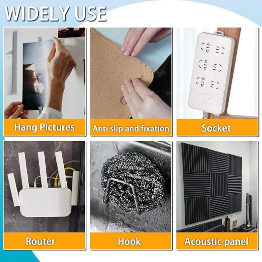 Birllaid Double Sided Tape, Strong Mounting Adhesive Dots